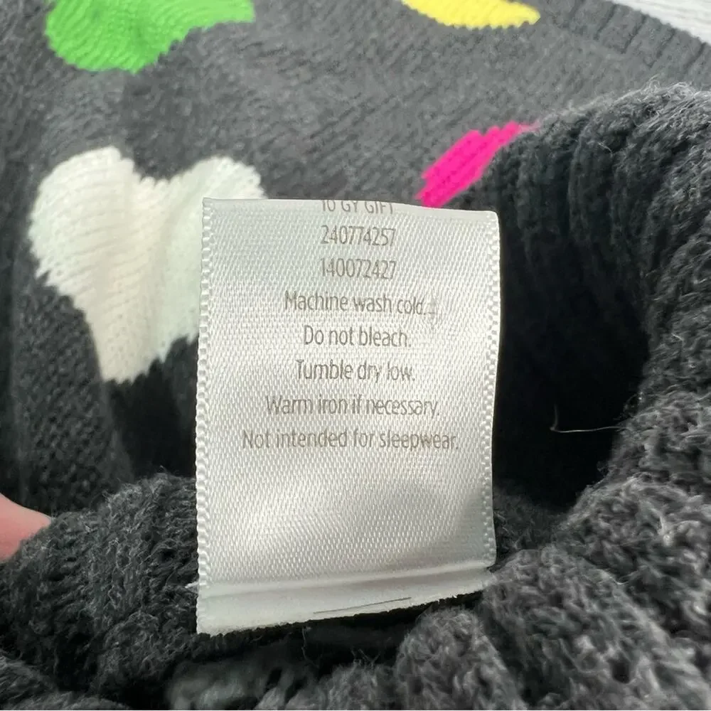 Gymboree Girls XS Polka Dot Turtleneck Poncho Sweater Cotton 2010 Merry & Bright